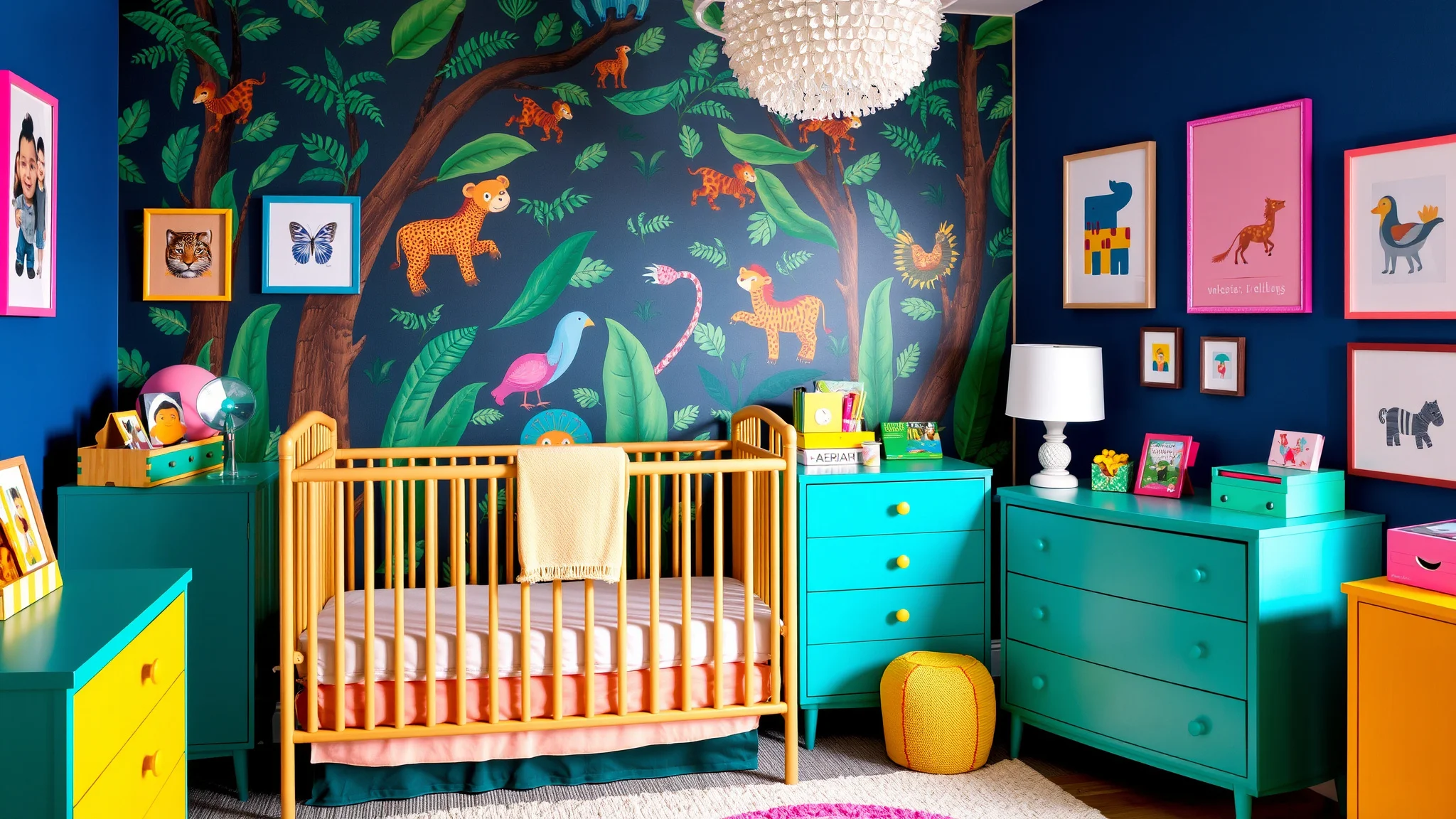 1. Bold Wallpaper Patterns