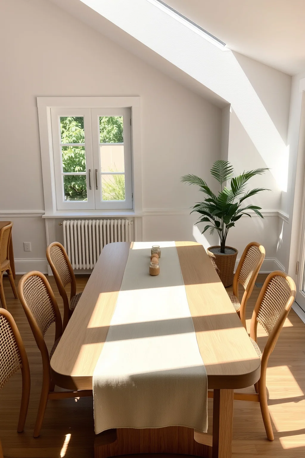 1. Clean Lines with Natural Materials