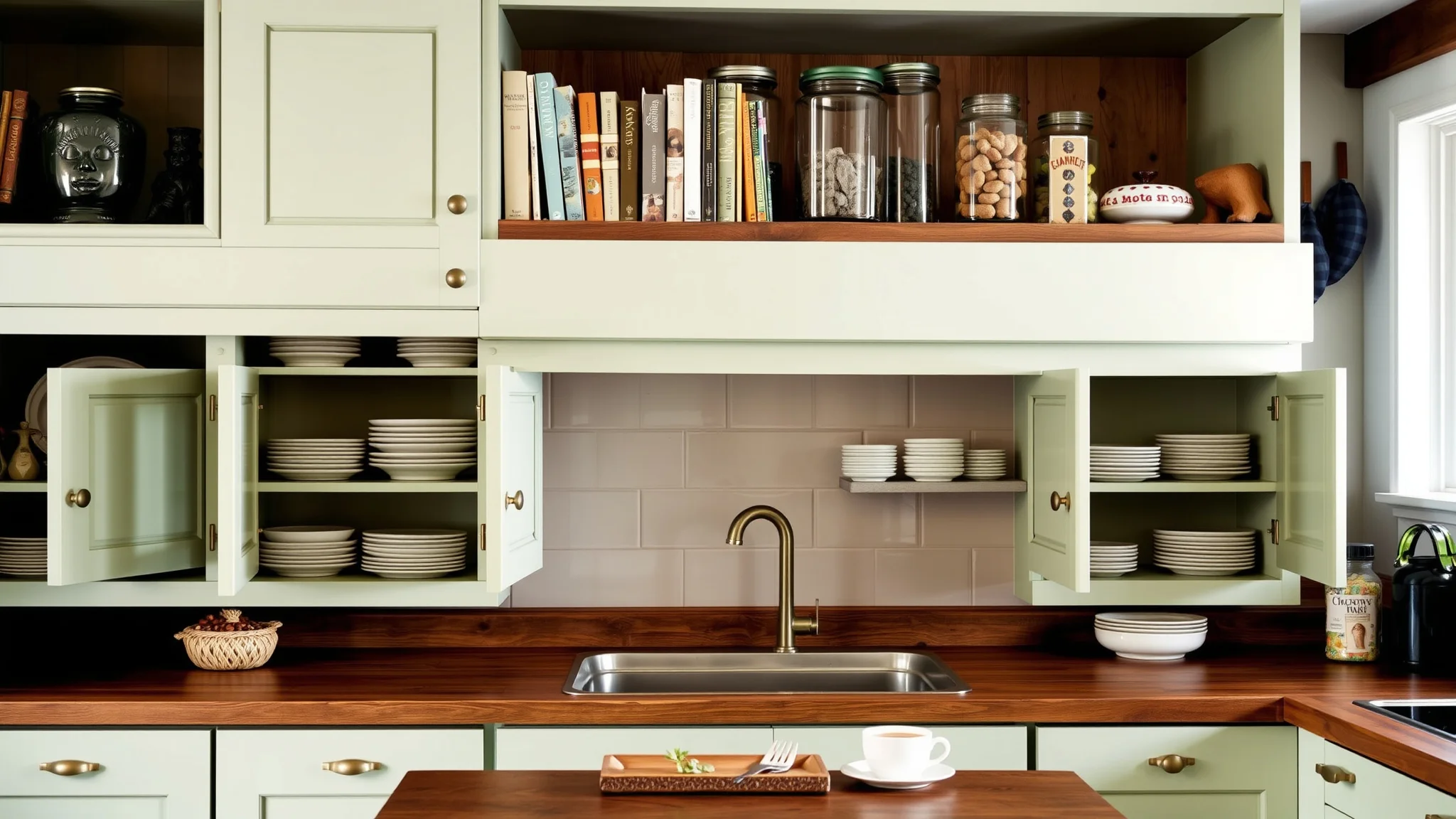 1. Shaker-Style Cabinets