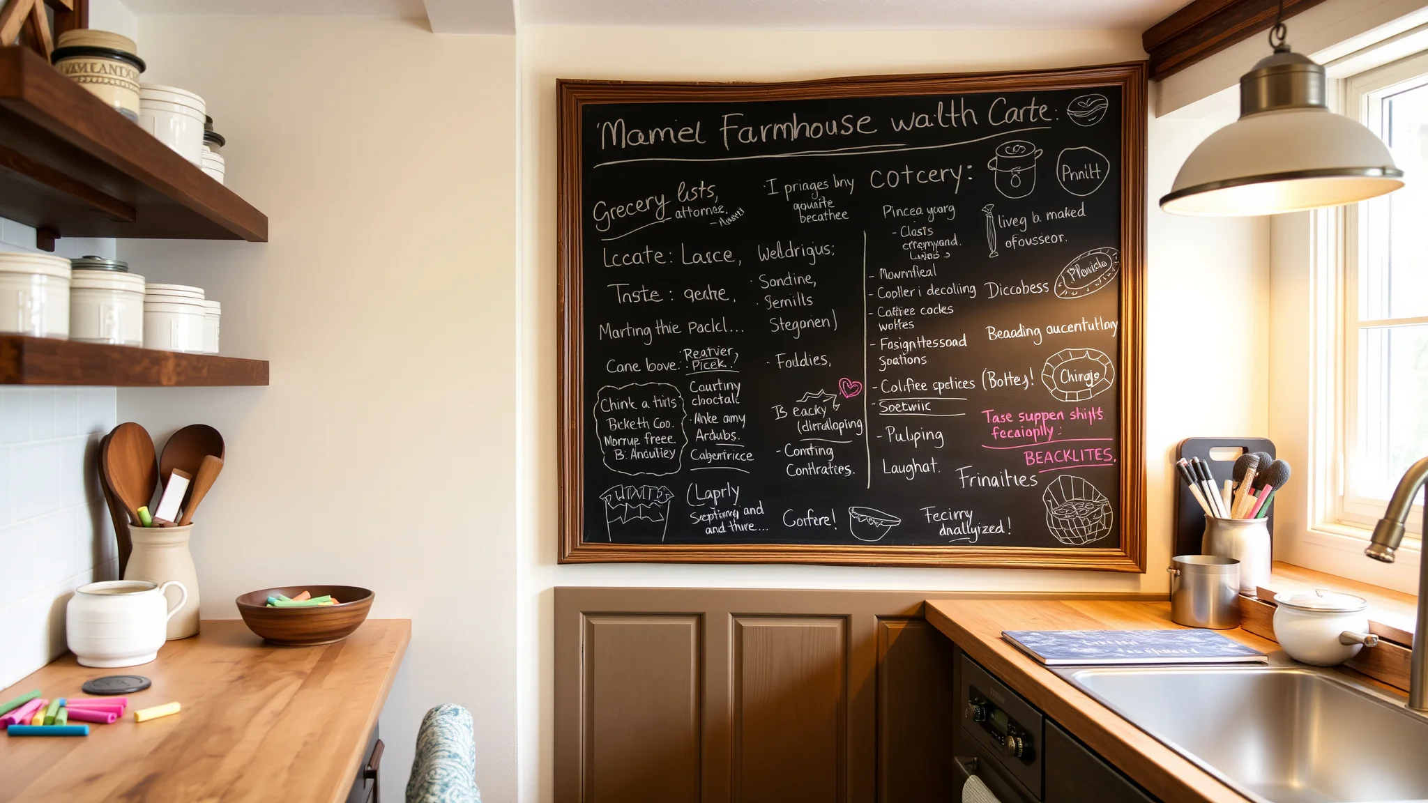 11. Chalkboard Wall
