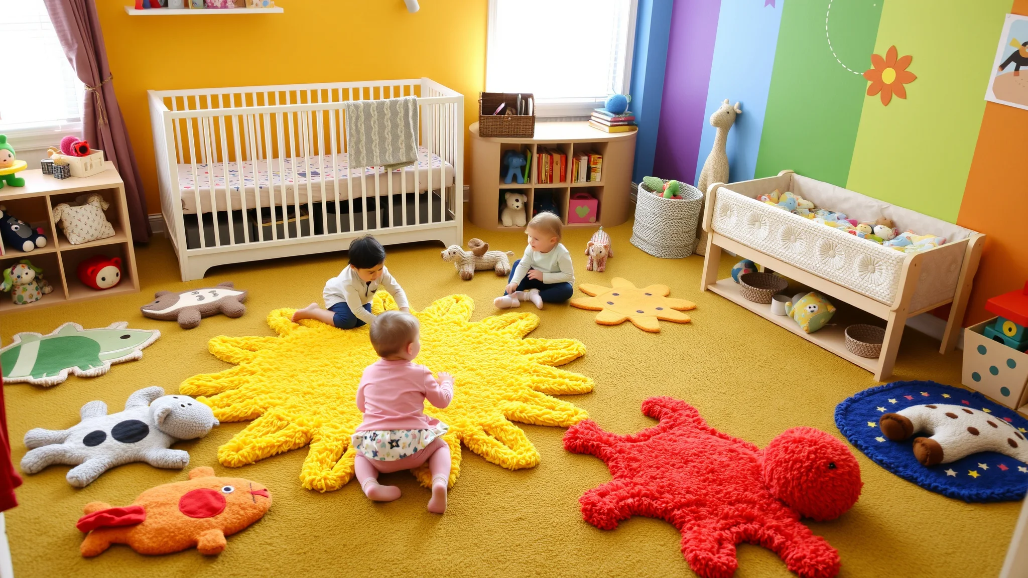 11. Whimsical Rugs
