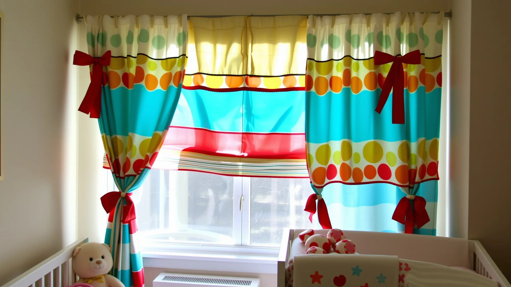 12. Funky Window Treatments