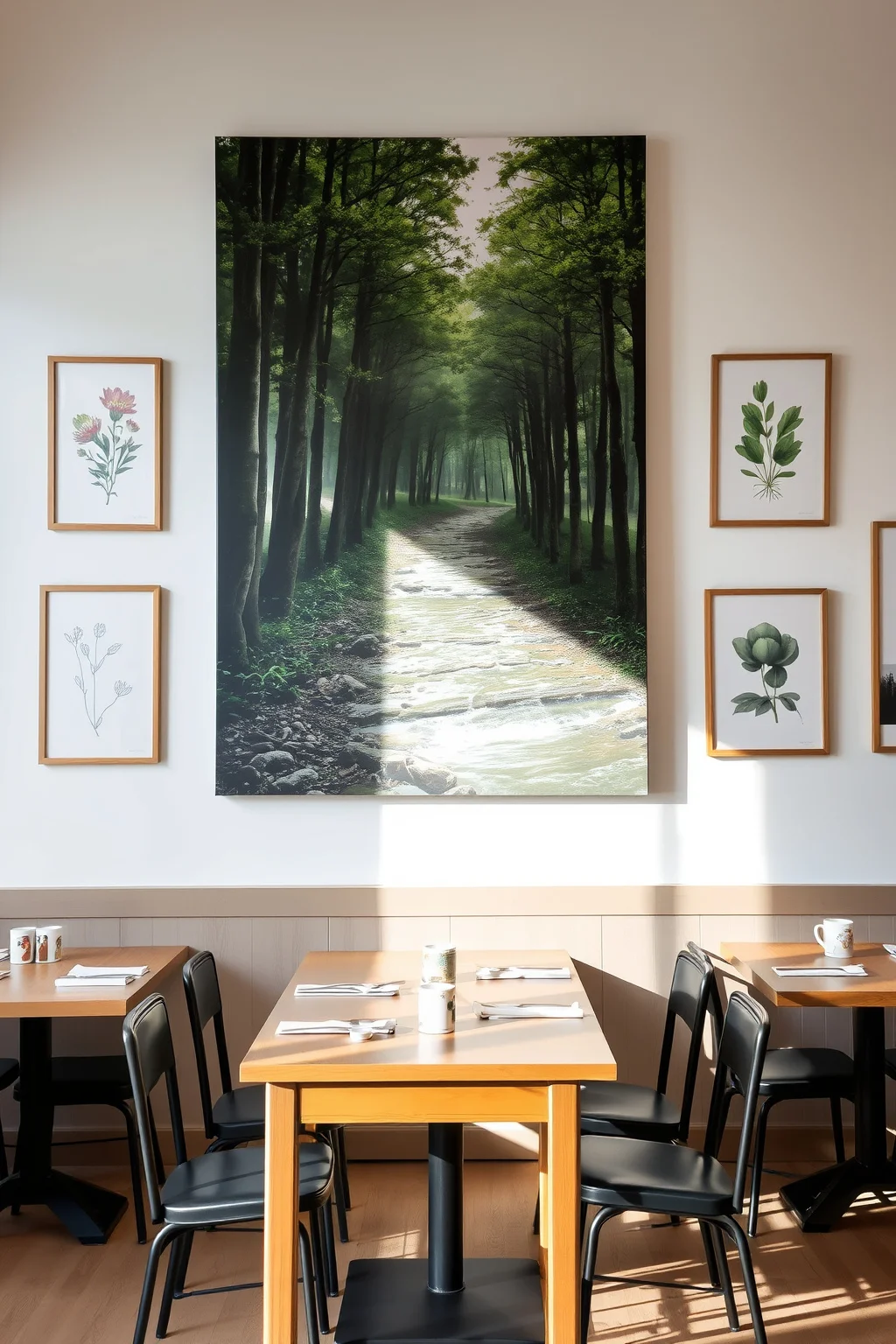 12. Wall Art with Nature Themes
