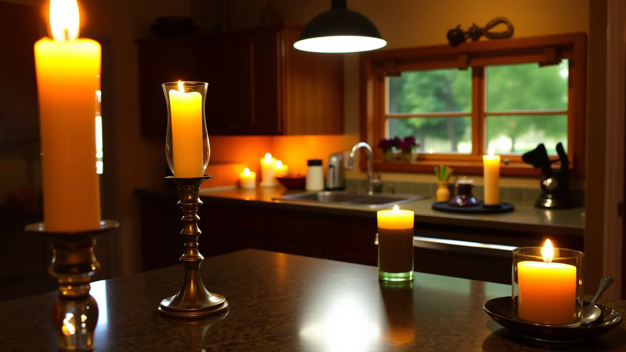 15. Warm Candlelight