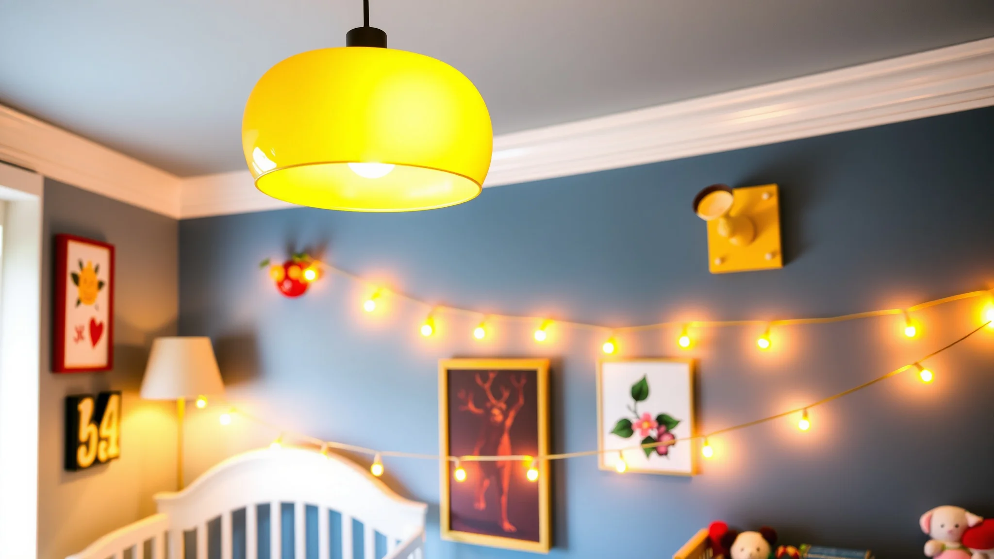 6. Eclectic Lighting Fixtures