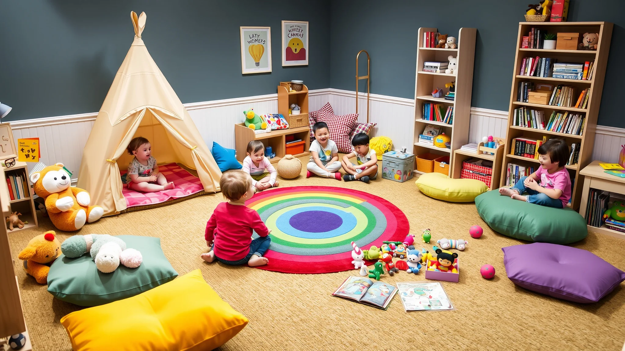 7. Interactive Play Areas