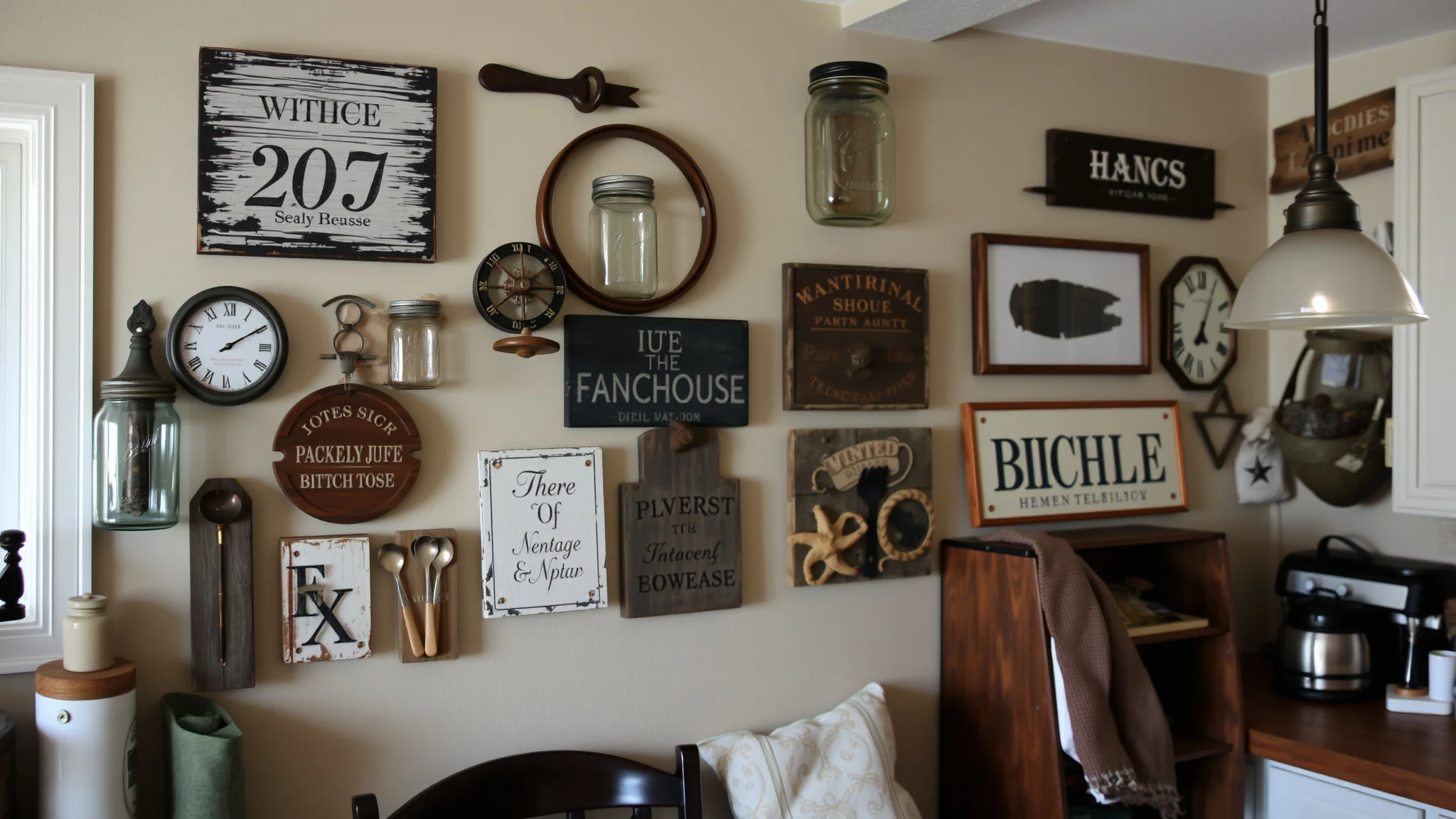 9. Farmhouse Décor Accents