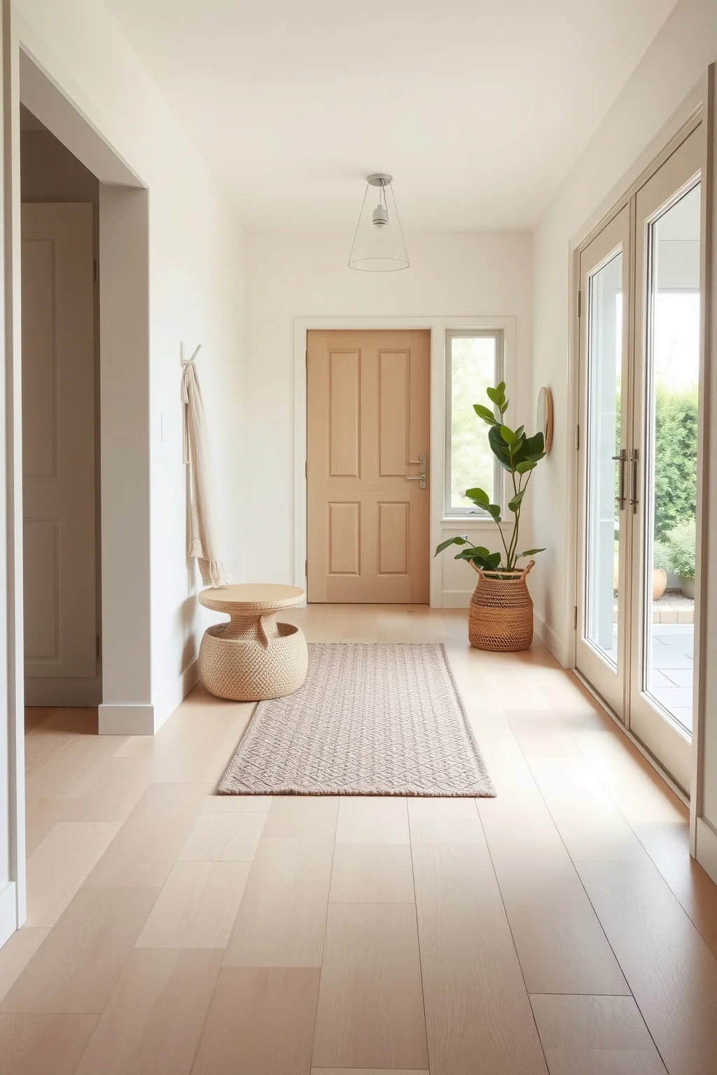 1. Light Wood Flooring