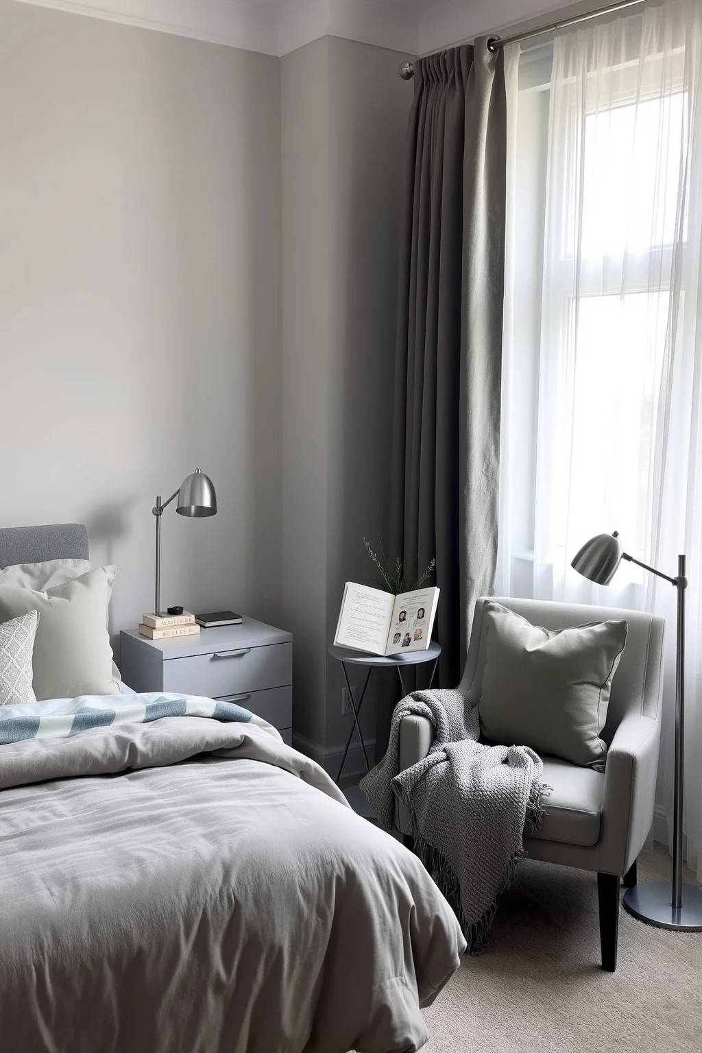 1. Soft Gray Serenity