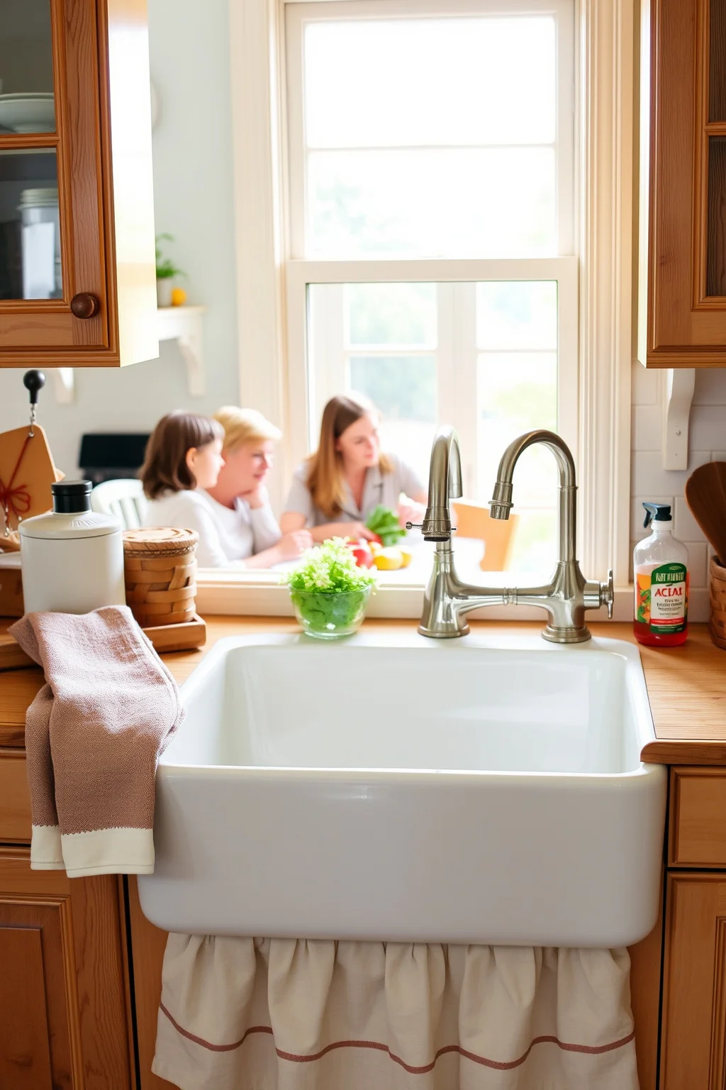 1. Vintage Farmhouse Sink