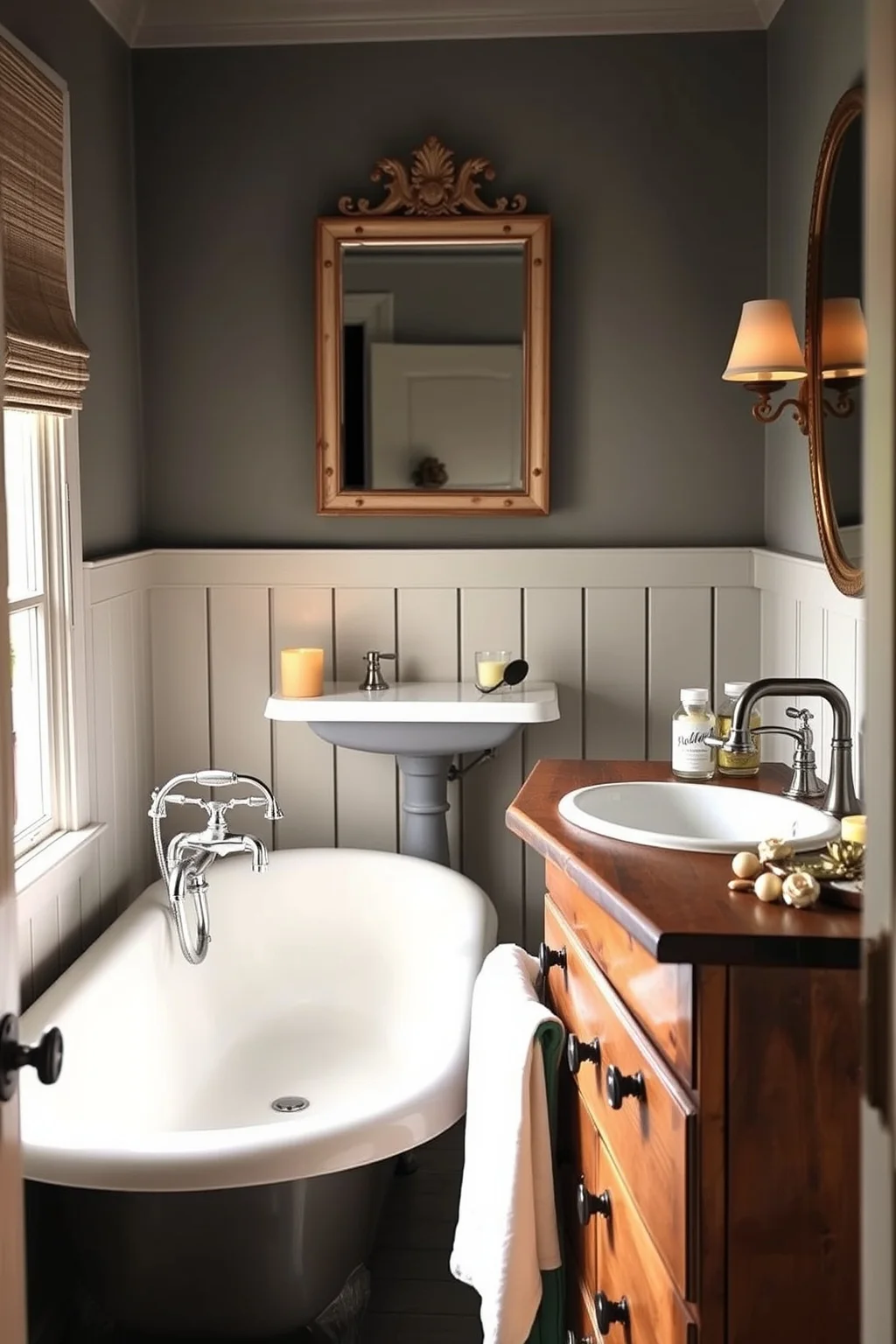 1. Vintage-Style Fixtures