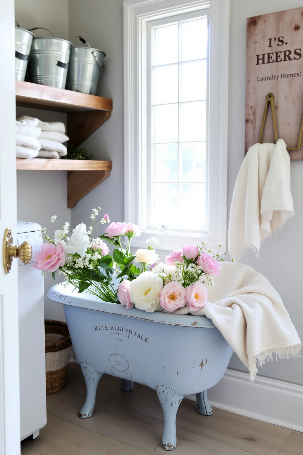 1. Vintage Wash Tubs