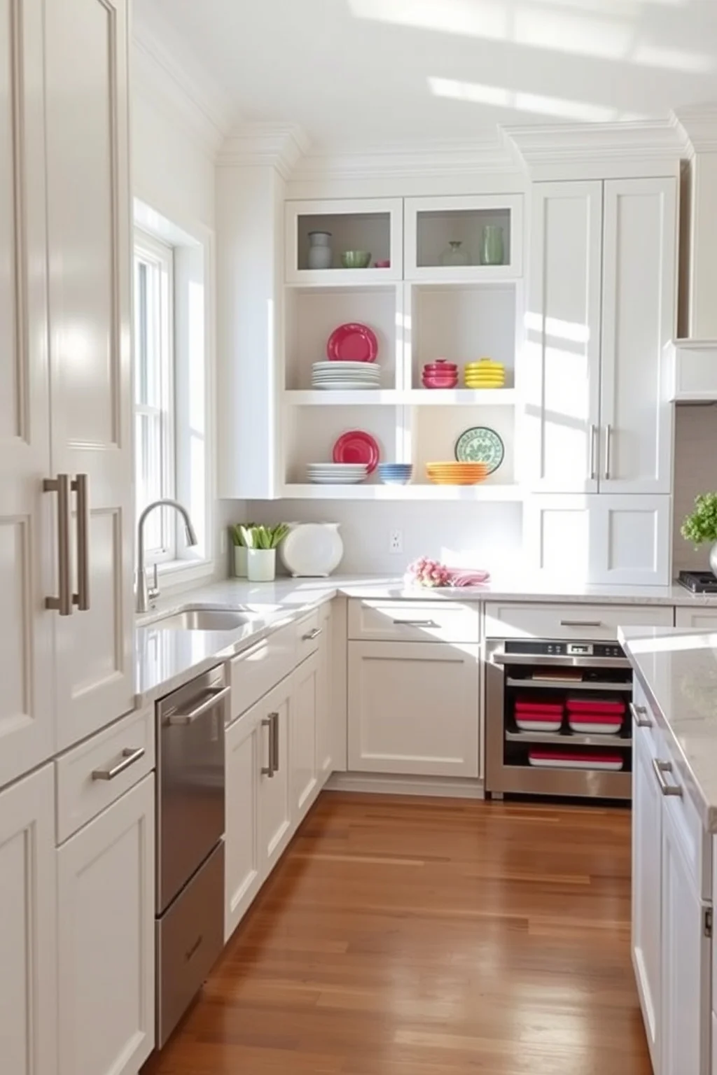 1. White Shaker Cabinets