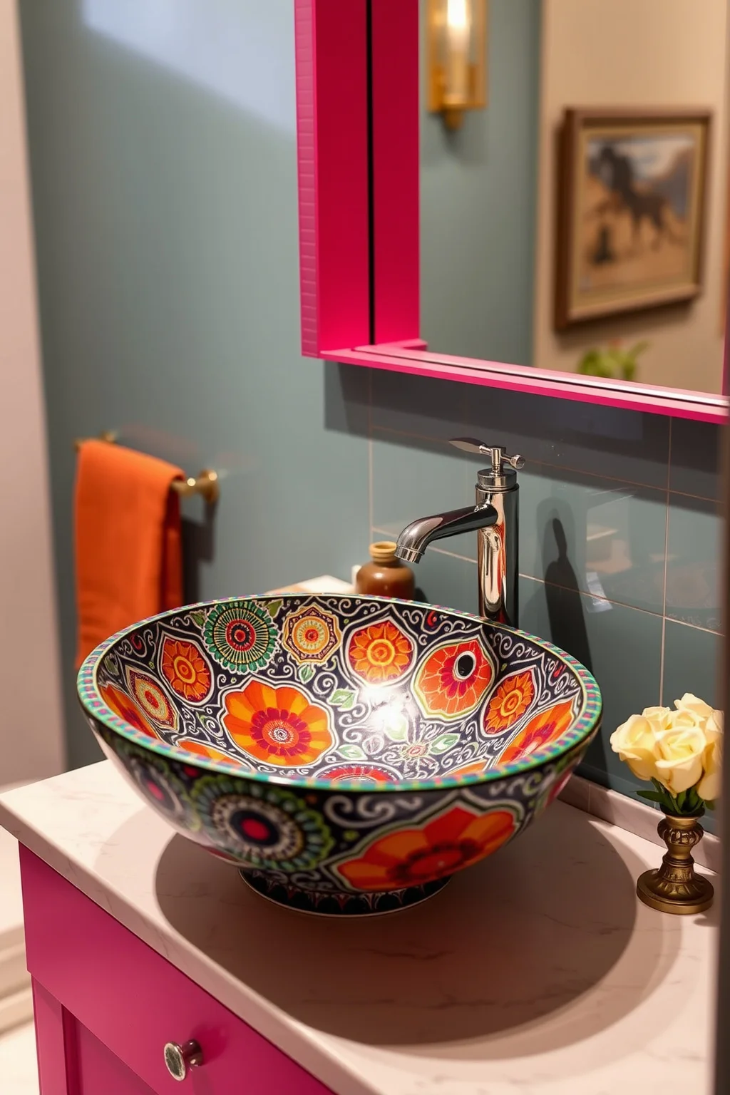 10. Artistic Sink Designs