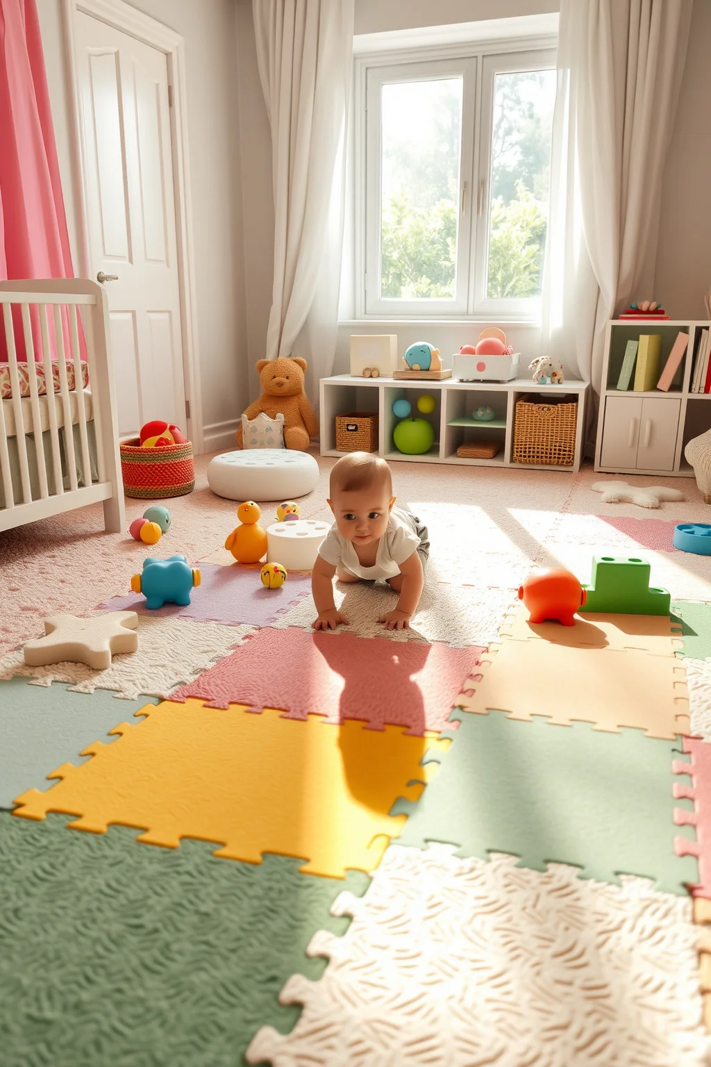 10. Baby-Friendly Flooring