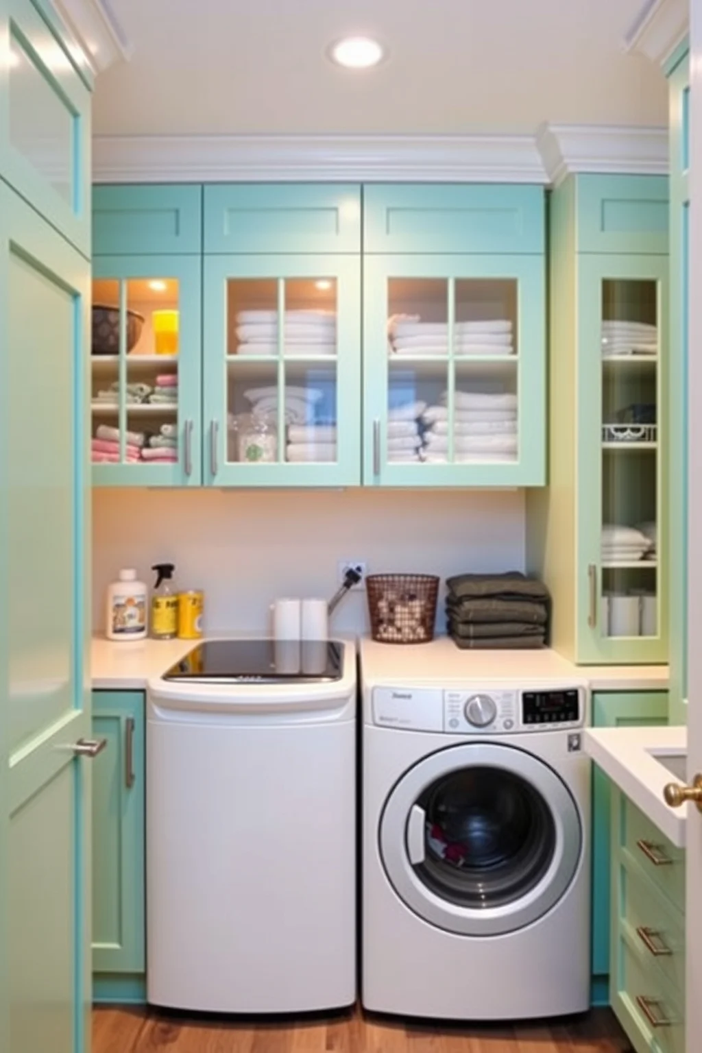 10. Colorful Cabinets