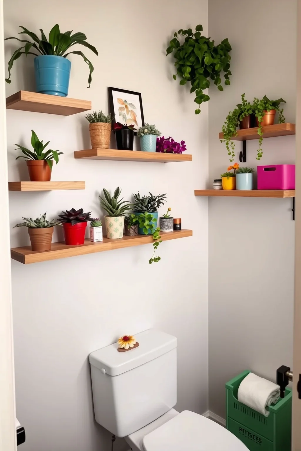 10. Creative Shelving