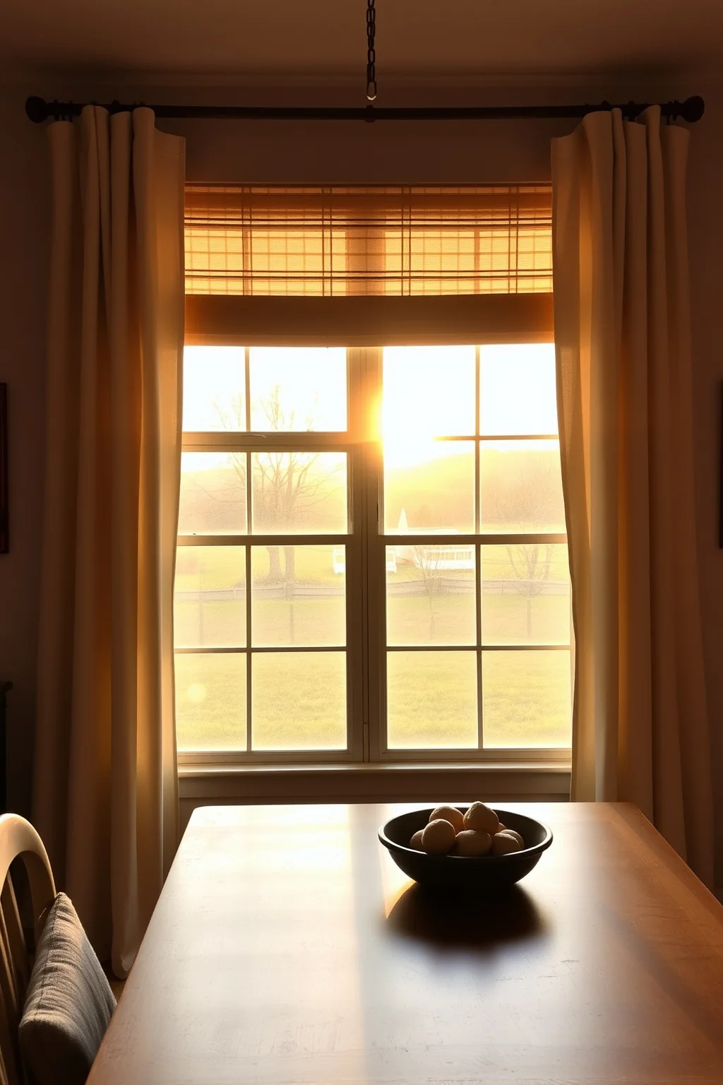 10. Farmhouse Window Treatments