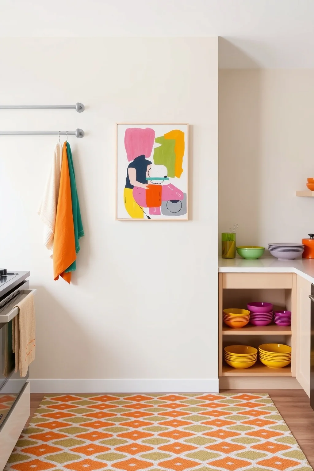 10. Minimalist Color Accents