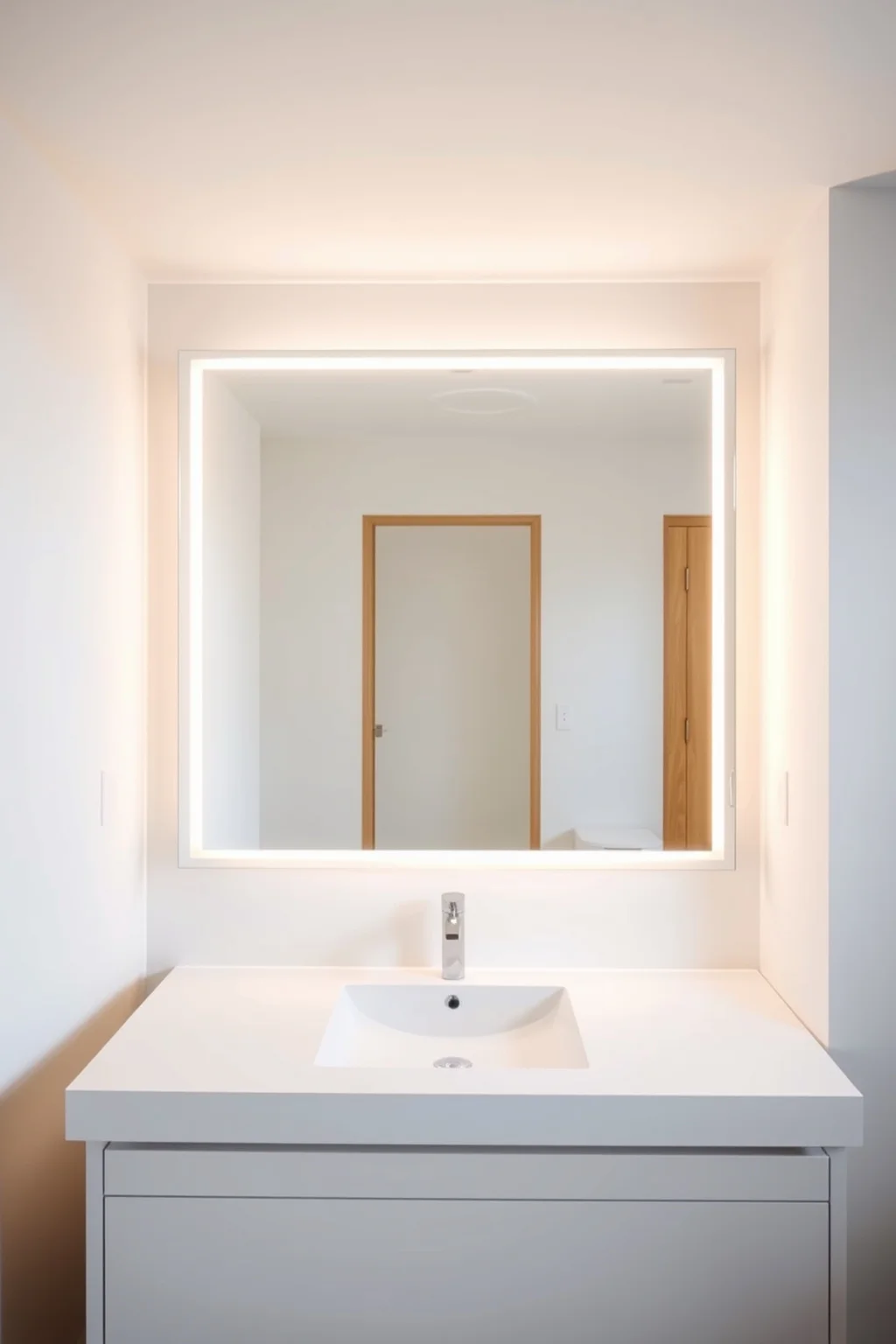 10. Minimalist Mirrors