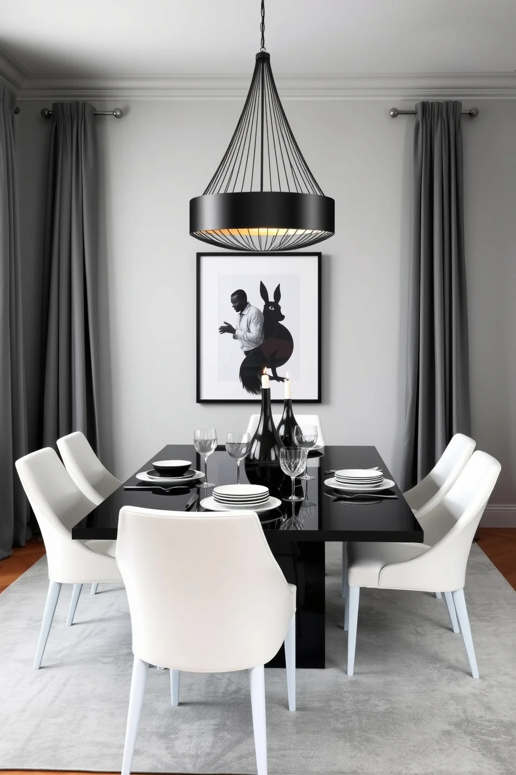10. Monochrome Accents