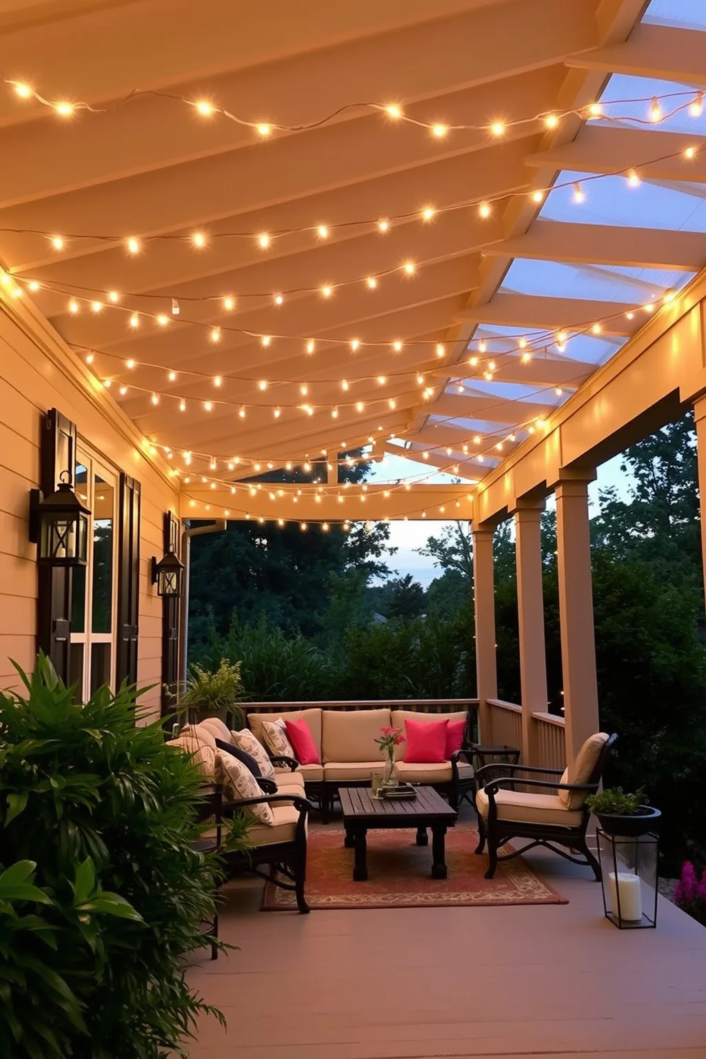 10. String Lights for Ambiance