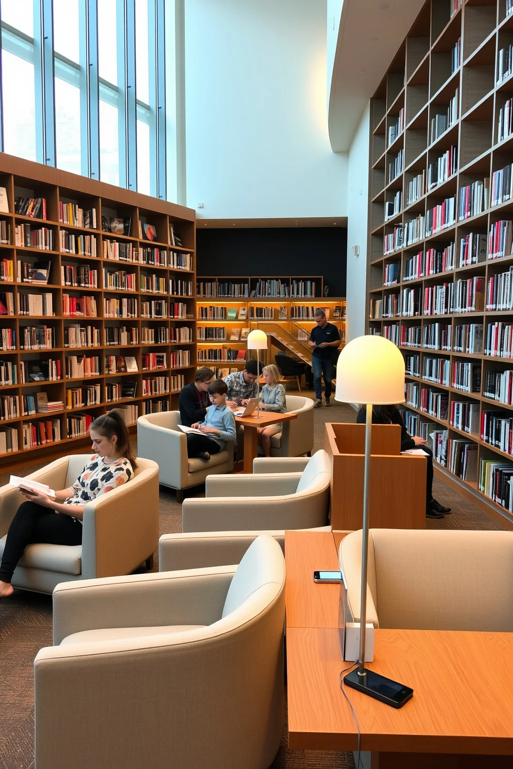 10. Tech-Friendly Library