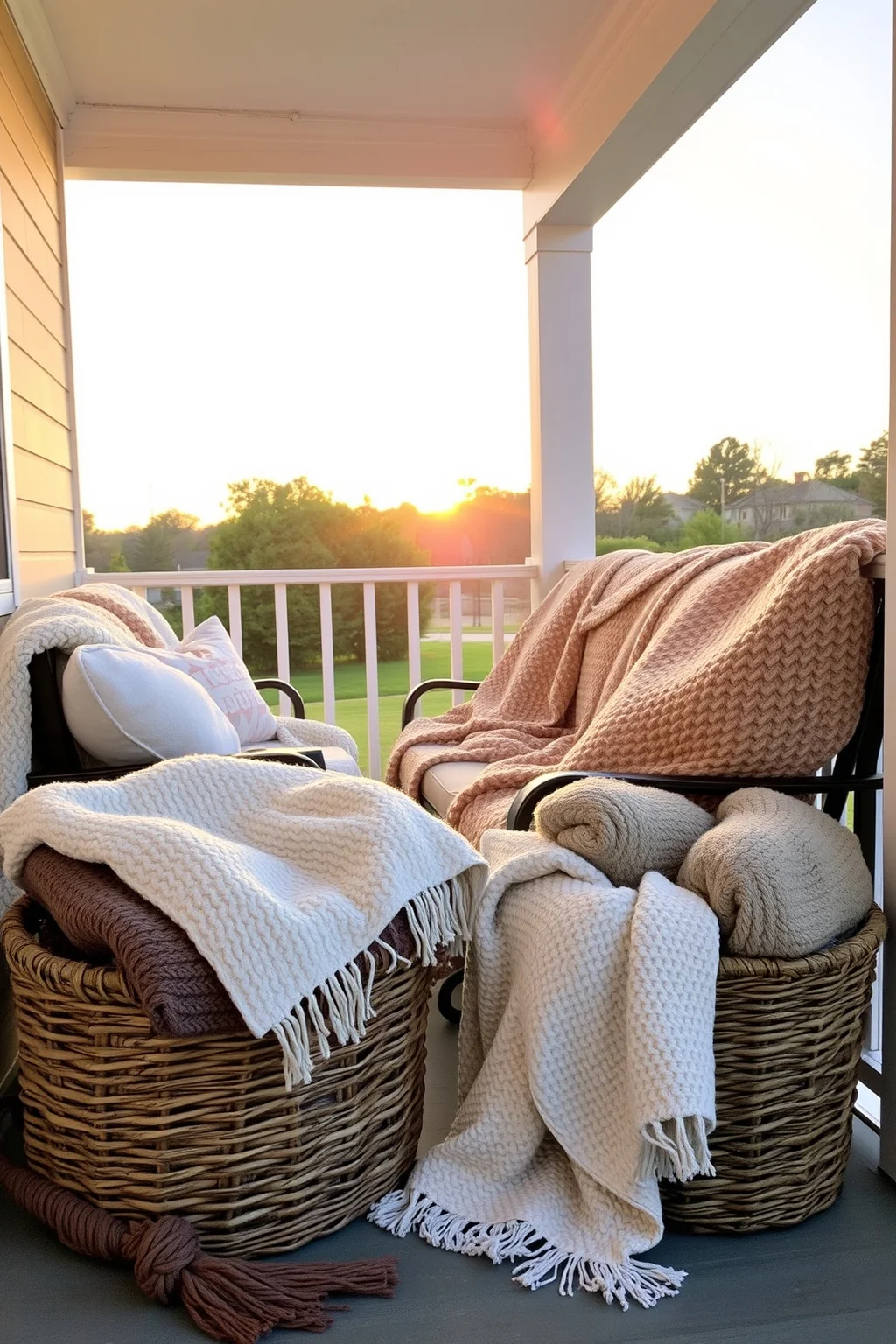 11. Cozy Blankets and Throws