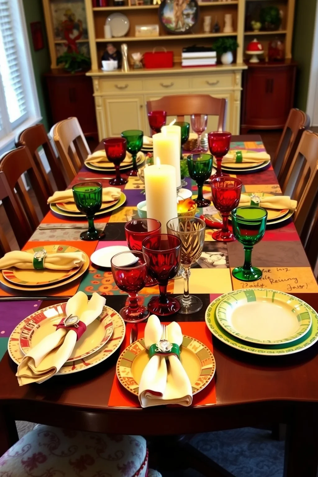 11. Eclectic Table Settings