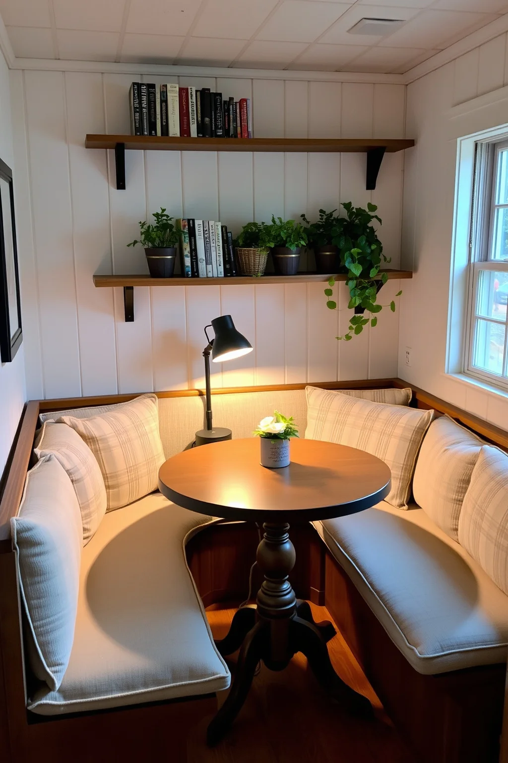 11. Farmhouse Dining Room Nook