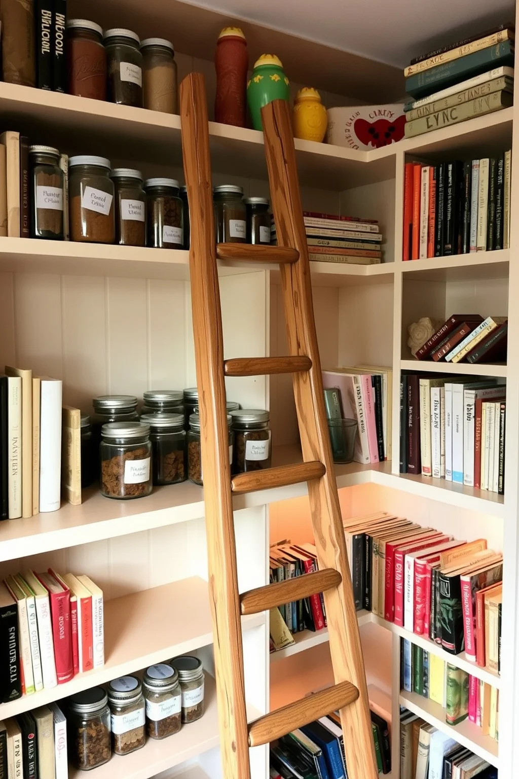 11. Pantry Ladder for Height