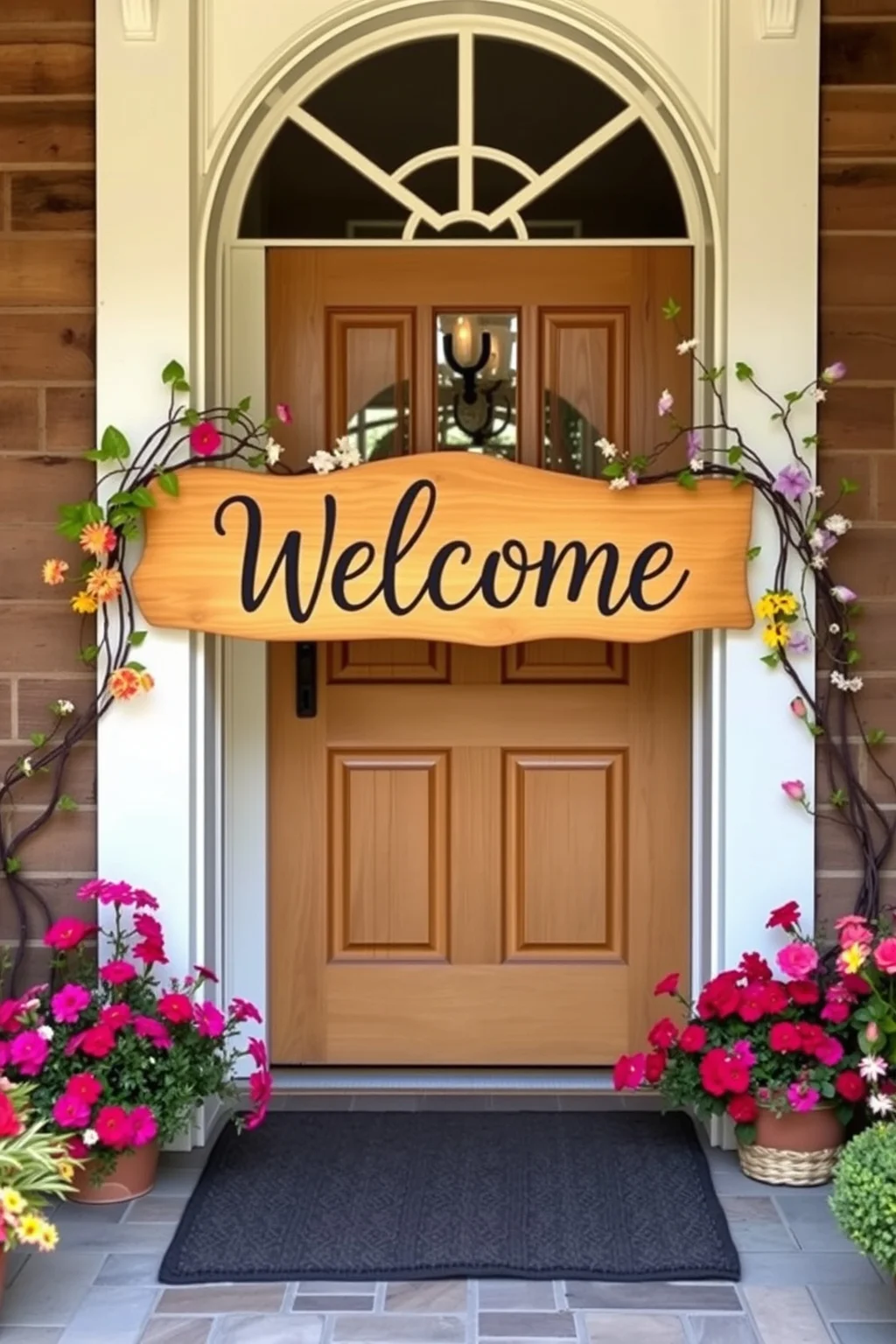 11. Personalized Welcome Sign