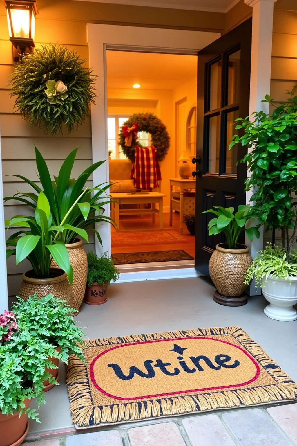 11. Welcoming Doormat