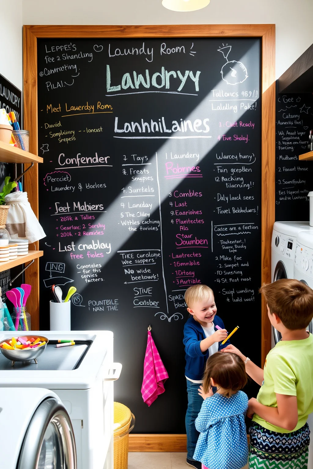 12. Chalkboard Wall