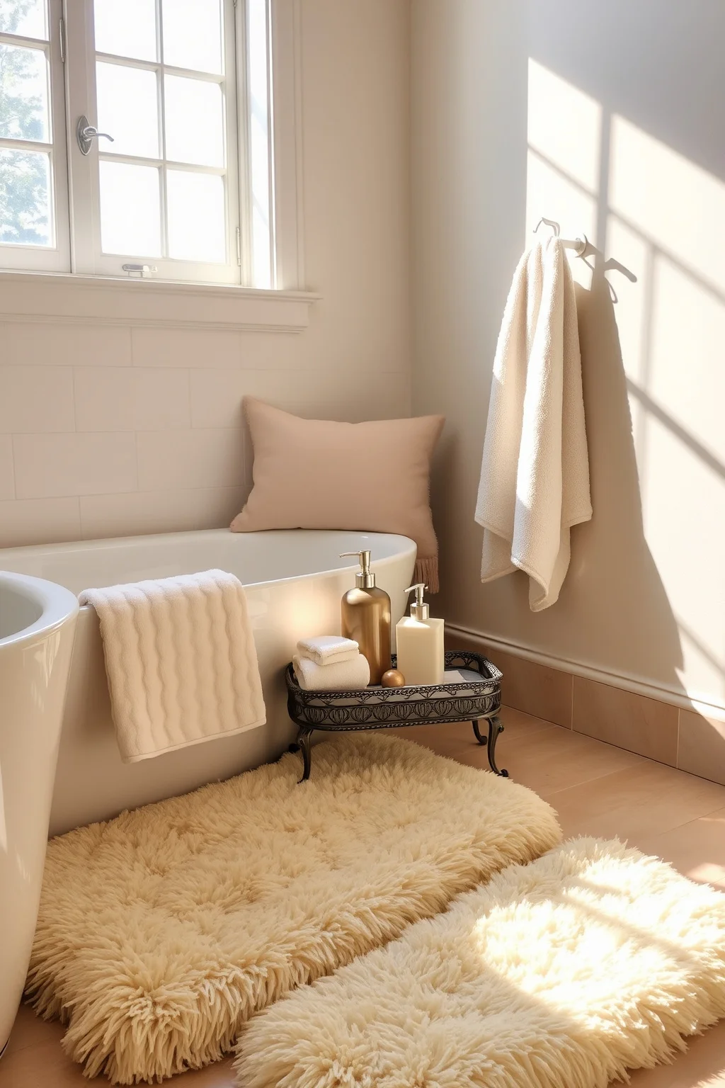 12. Cozy Bath Accessories