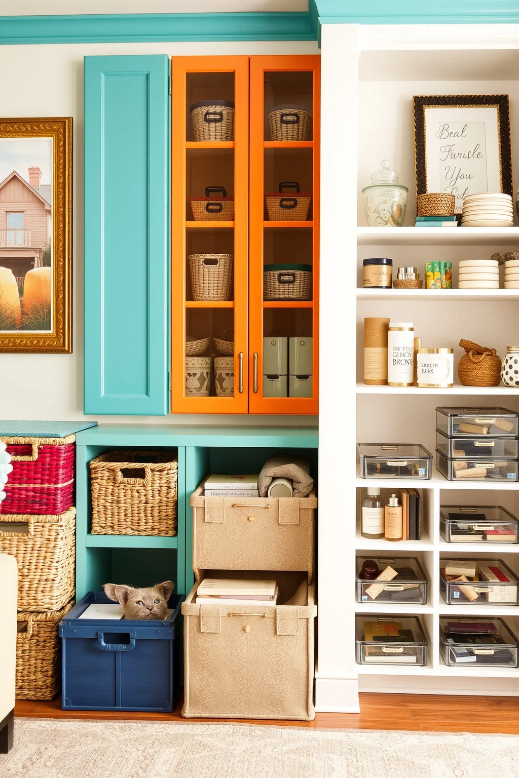 12. Creative Storage Solutions