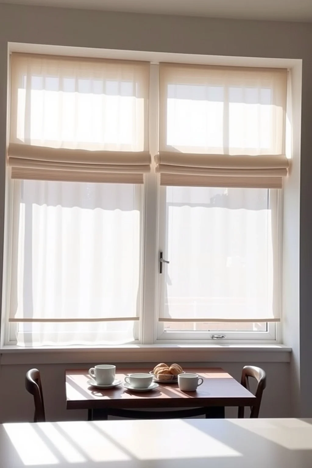 12. Minimalist Window Treatments