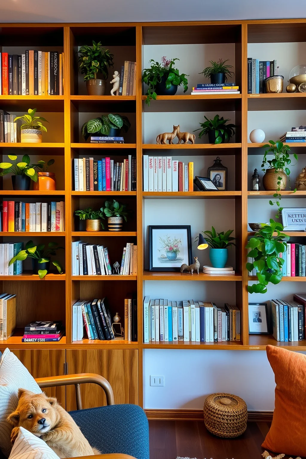 12. Open Shelving