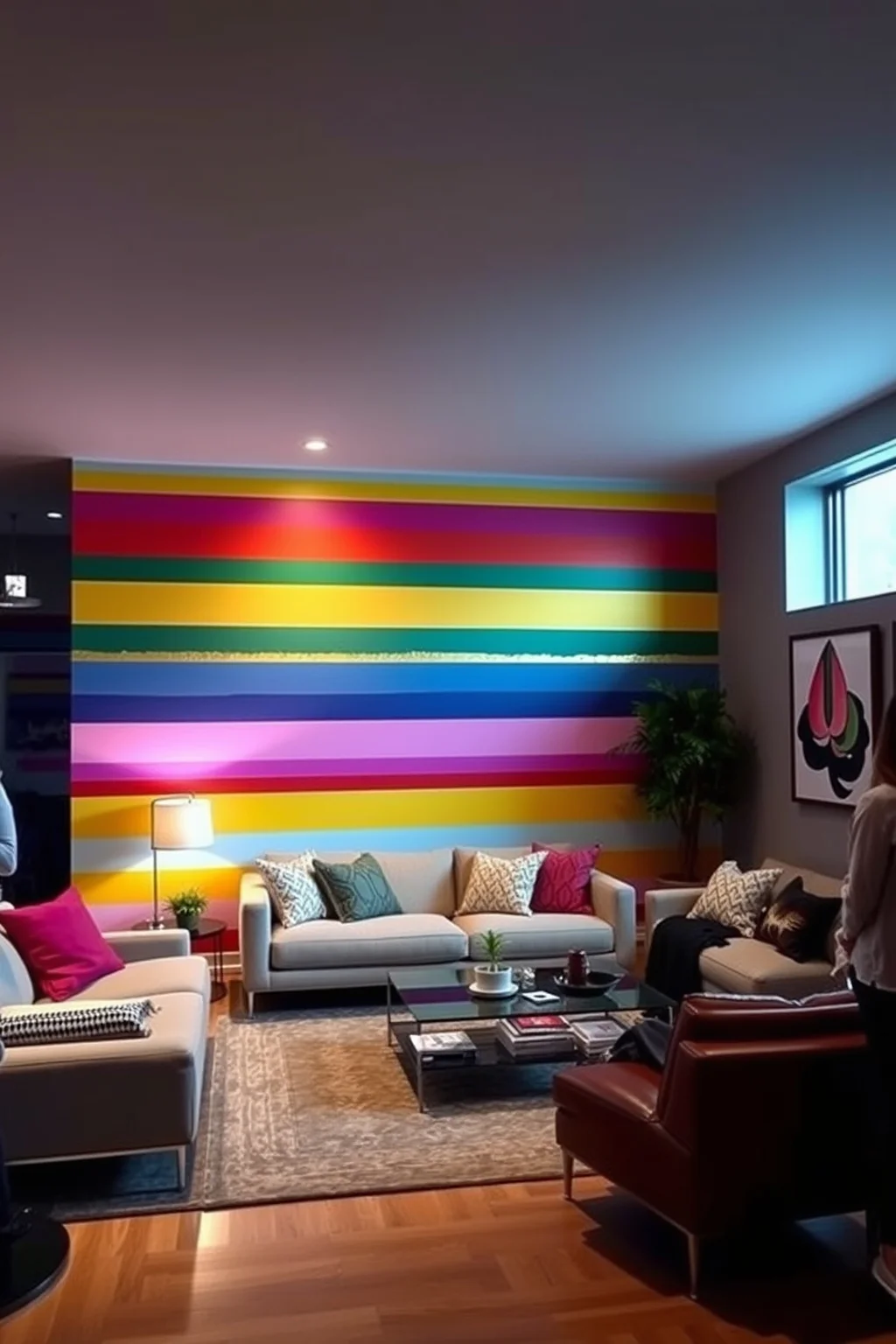 12. Painted Stripes