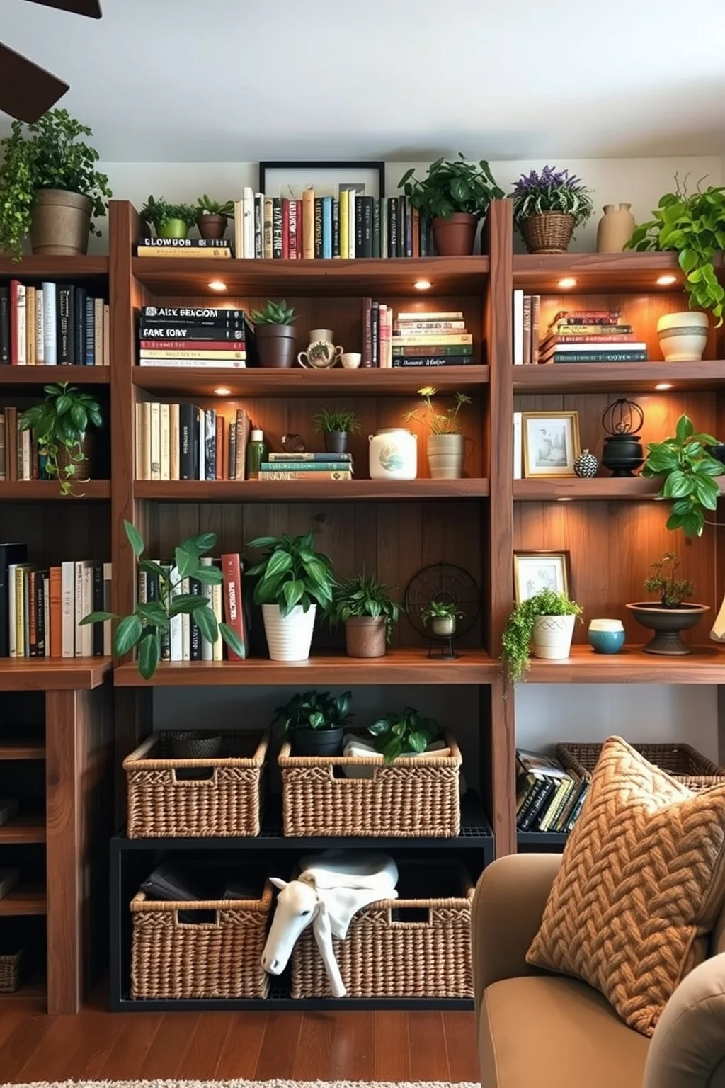 12. Use Open Shelving for Display