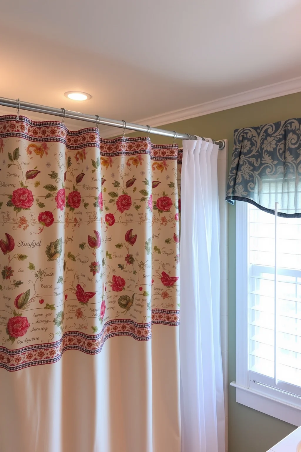 13. Beautiful Shower Curtains