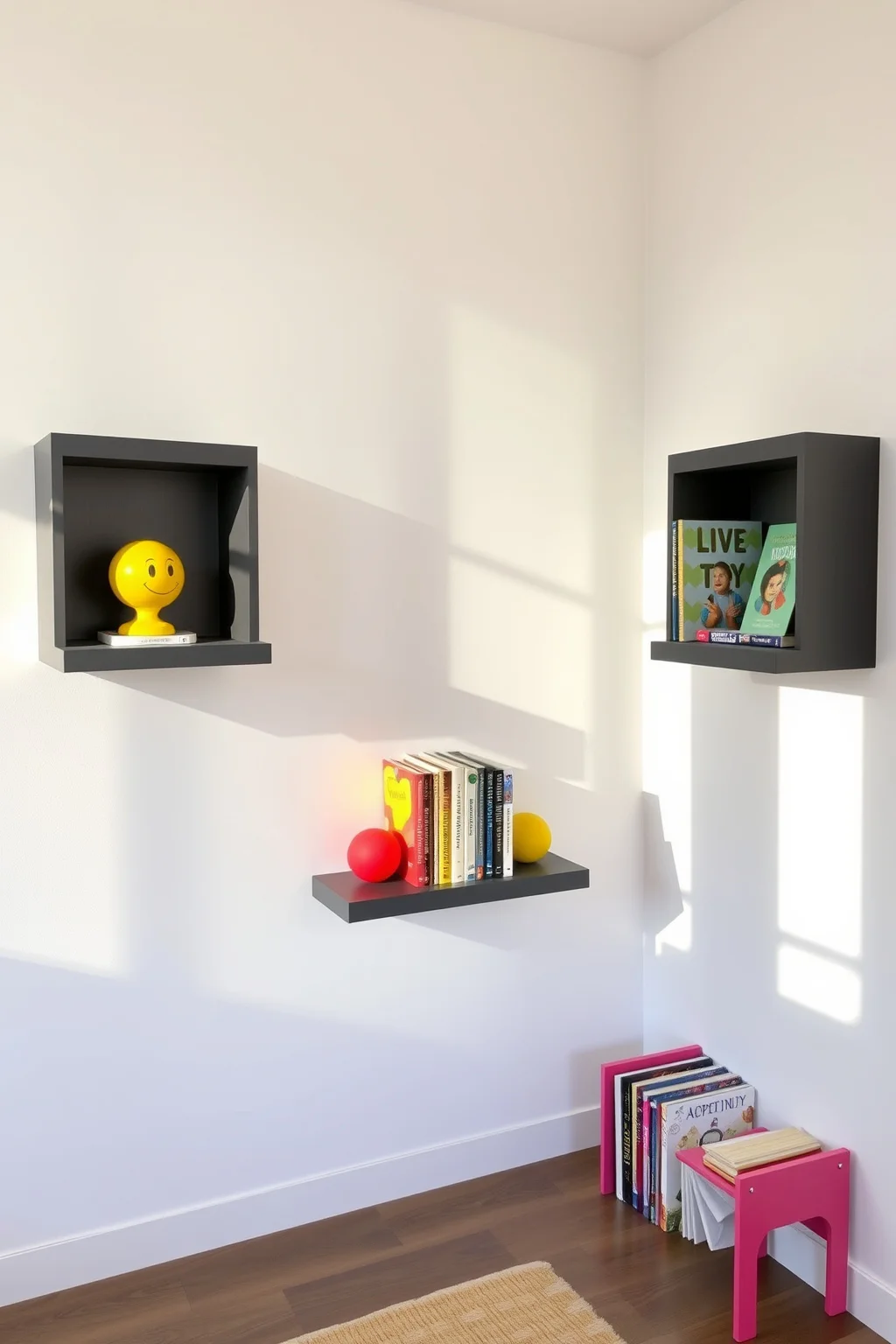 13. Minimalist Wall Shelving