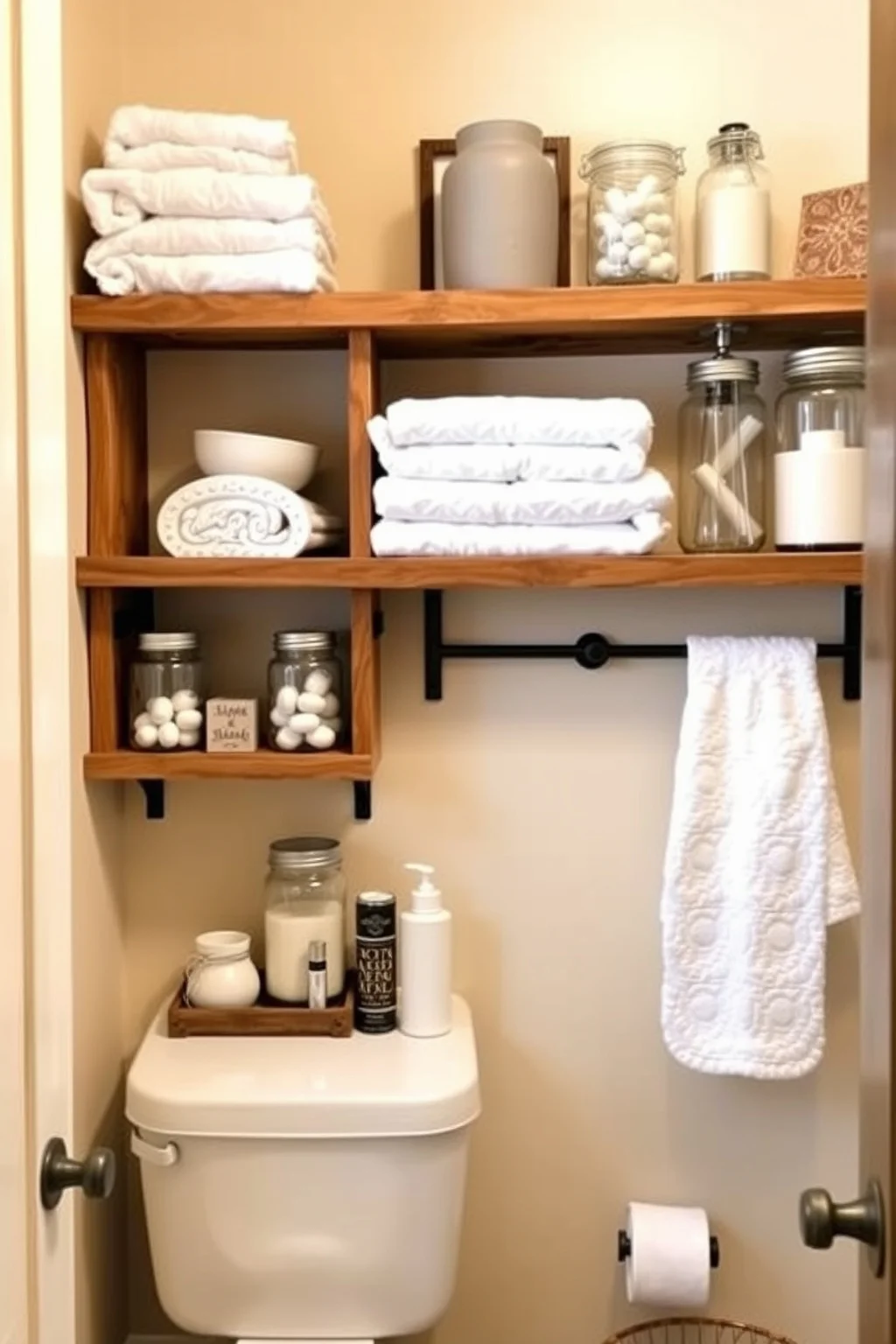 13. Open Shelving
