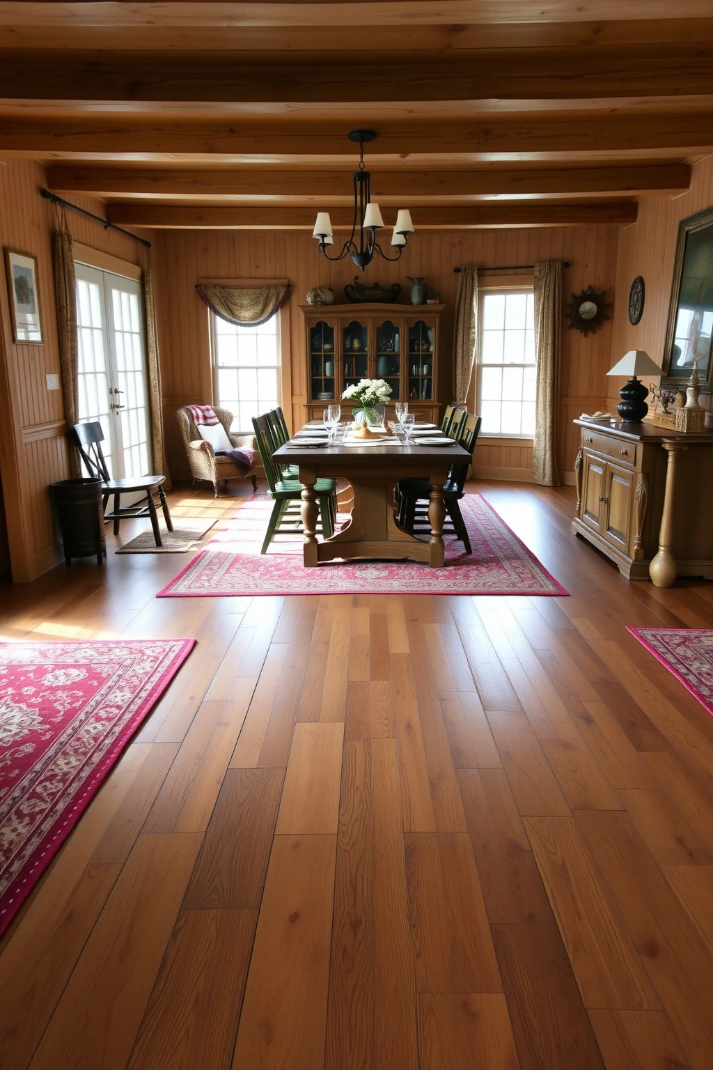 13. Rustic Flooring Options