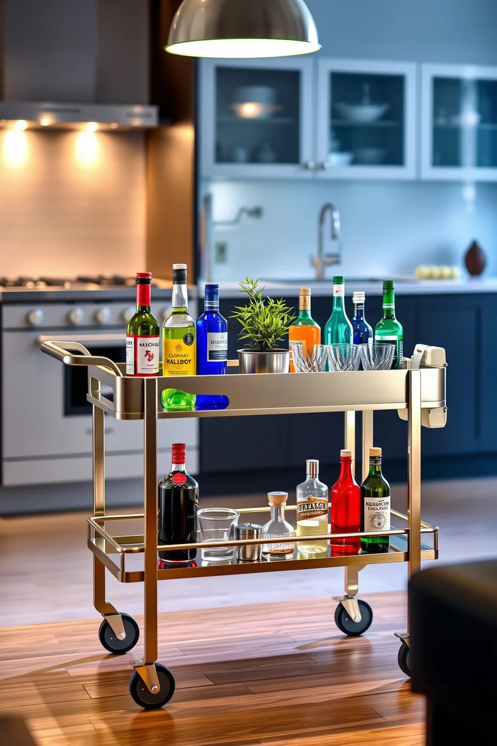 13. Simple Bar Cart