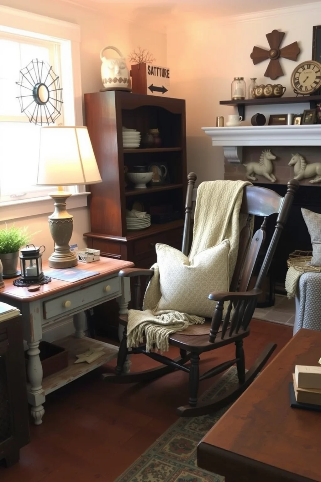 13. Utilize Vintage or Antique Furniture