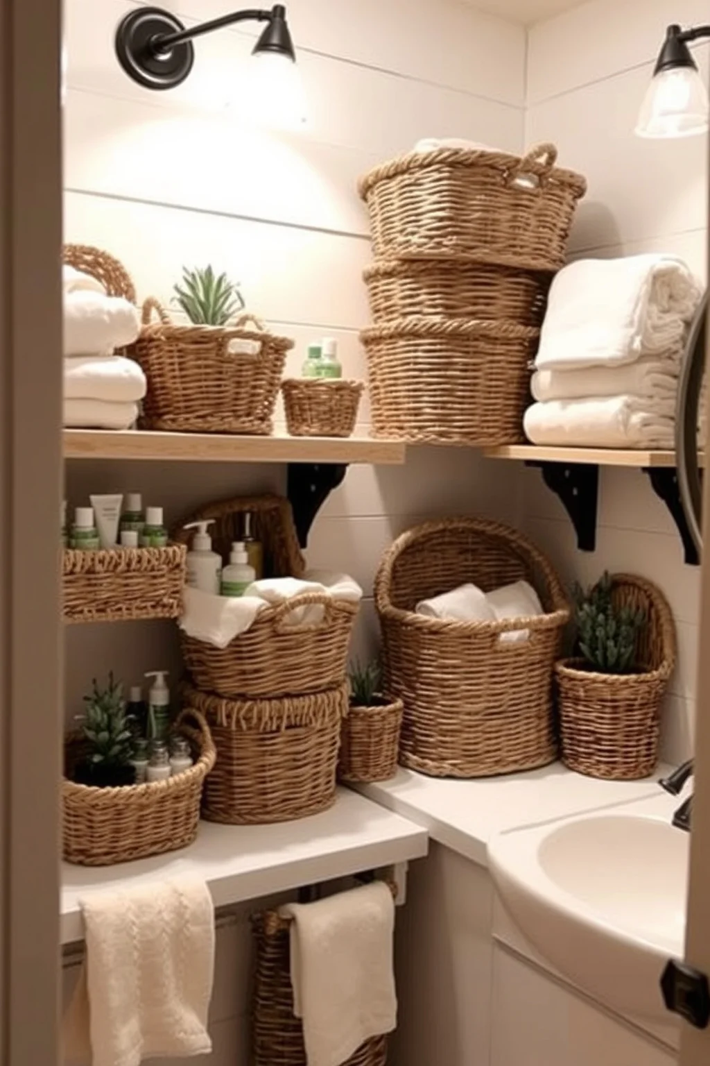 13. Woven Baskets