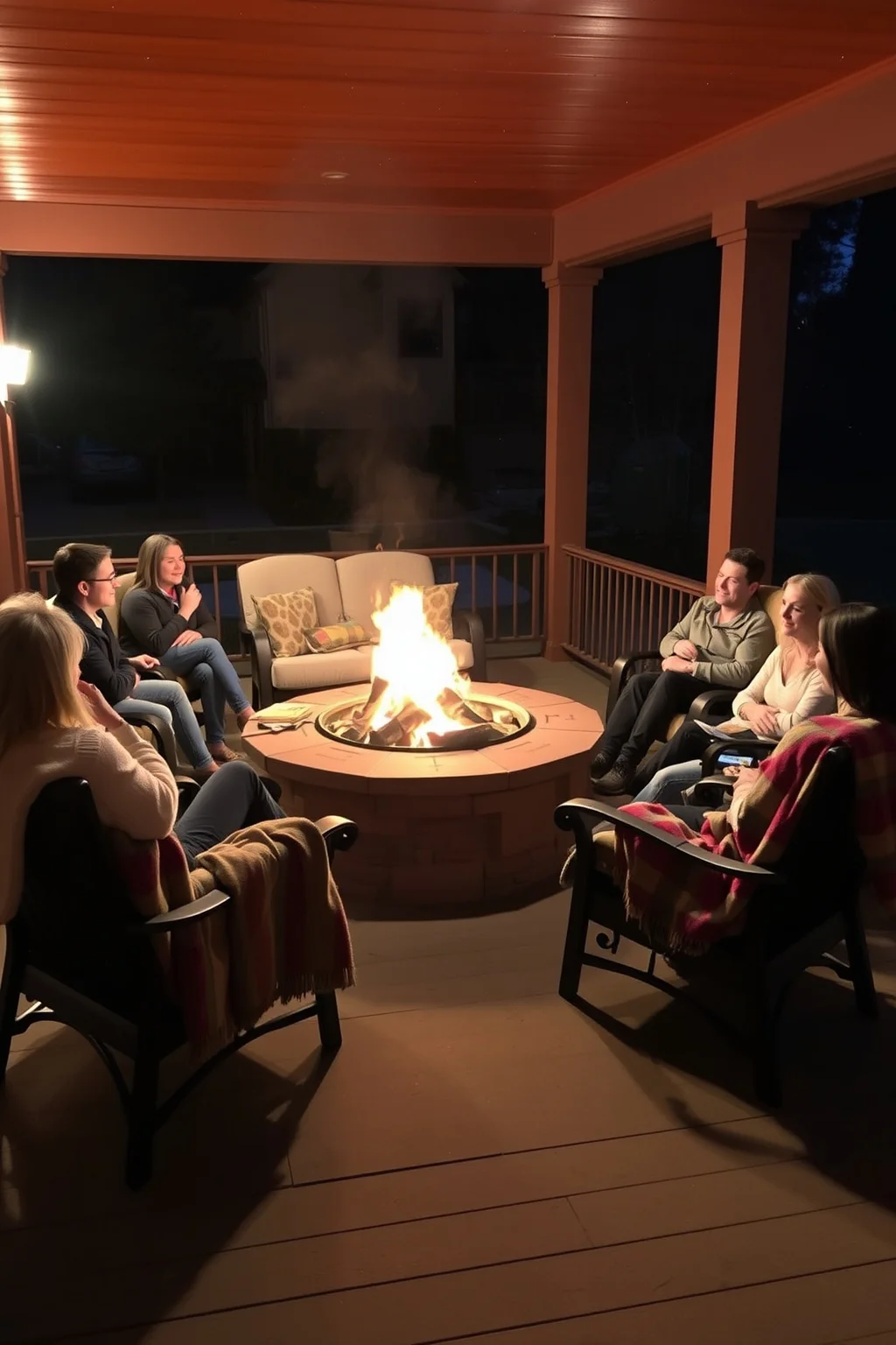 14. A Fire Pit Setup