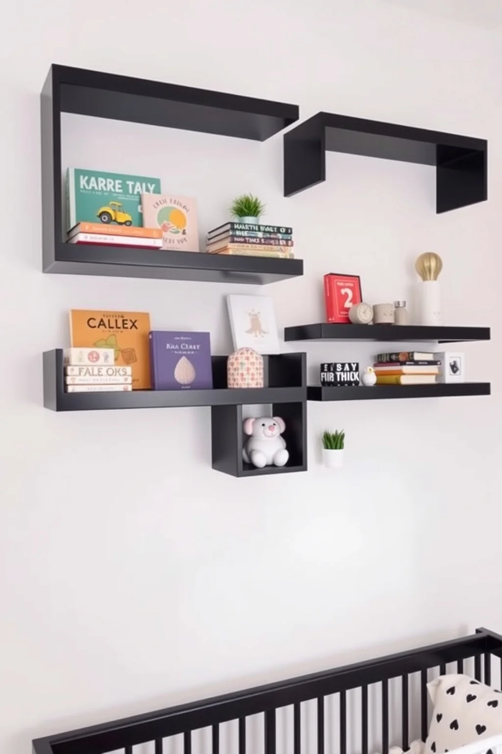 14. Elegant Wall Shelves