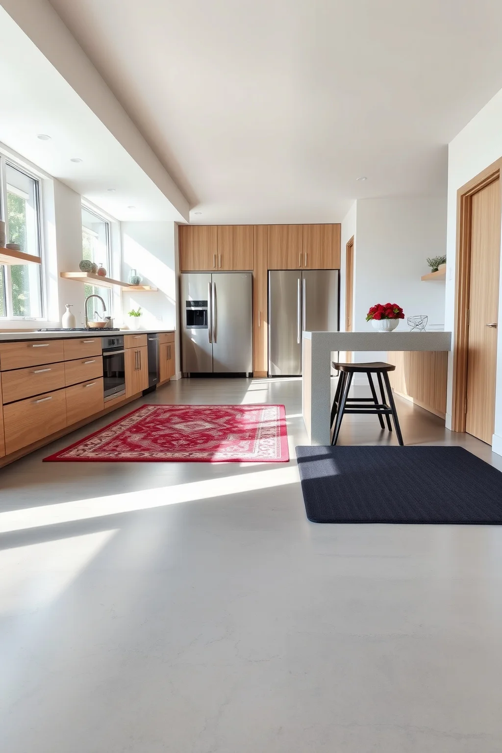 14. Minimalist Flooring